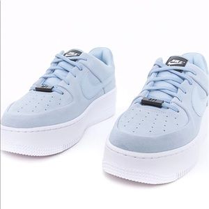 Nike Air Force 1 sage low - blue